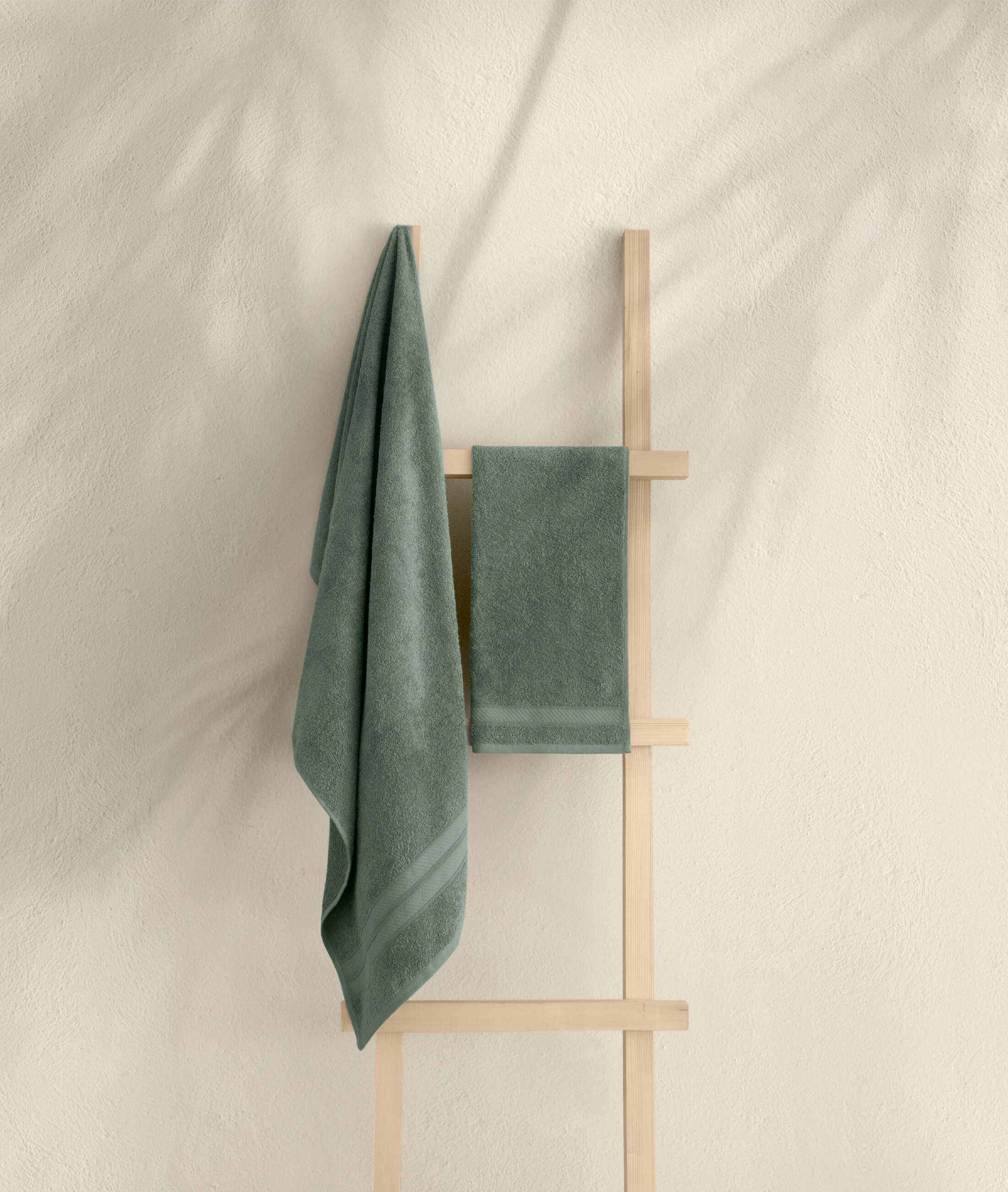 Lycian Bordered Green Towel Set 1004A