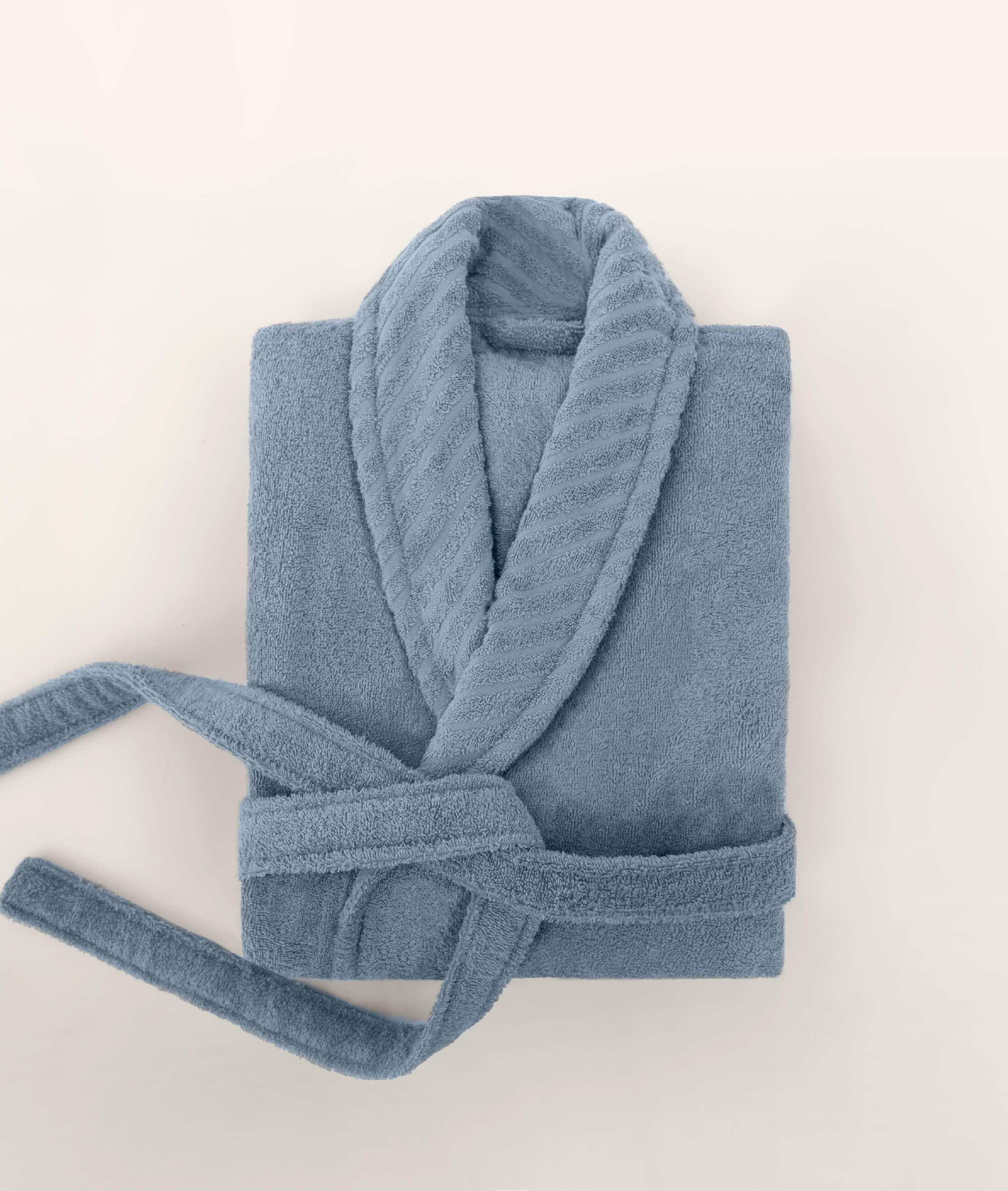 Lycian Blue Bathrobe Set 2 in 1 Bathrobe 1 Towel 1051A