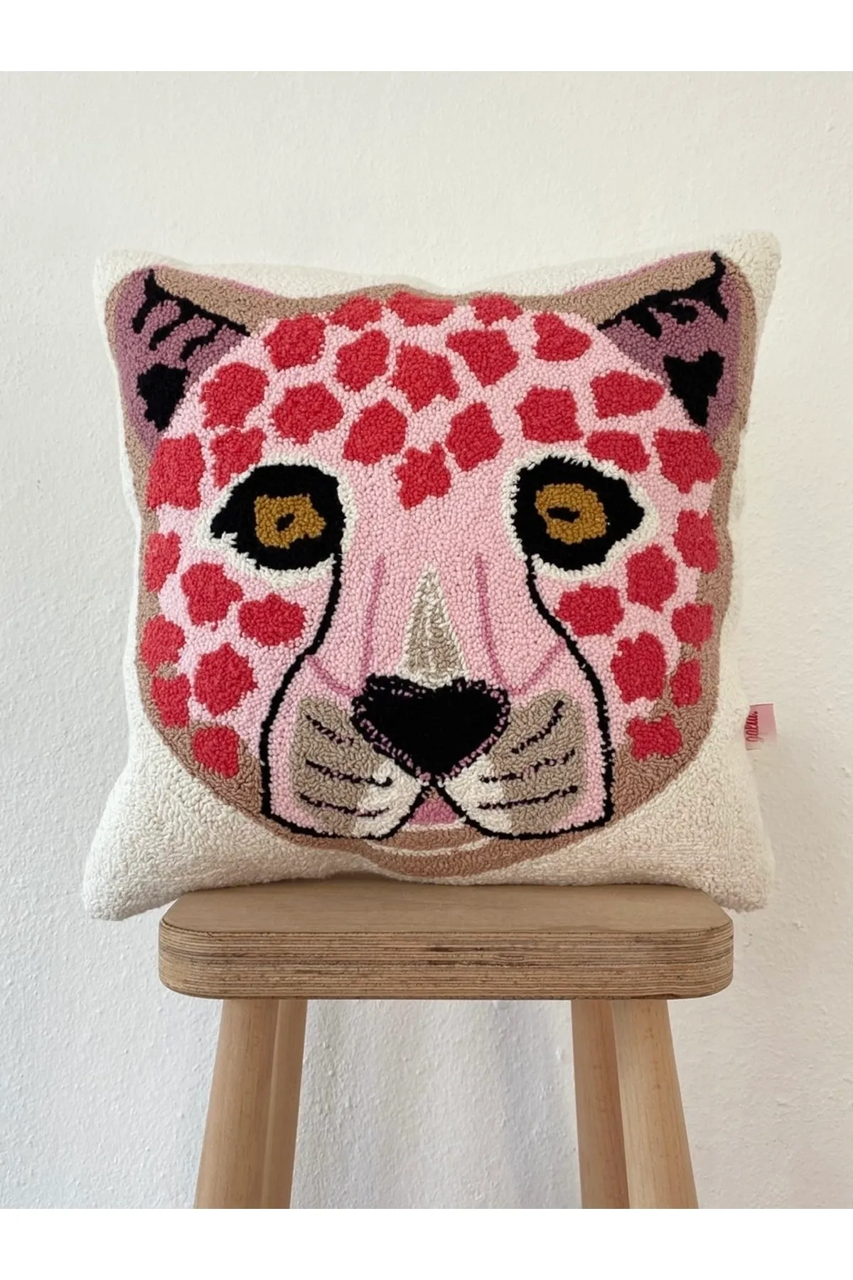 Special Design Leopard Punch Throw Pillow Cover