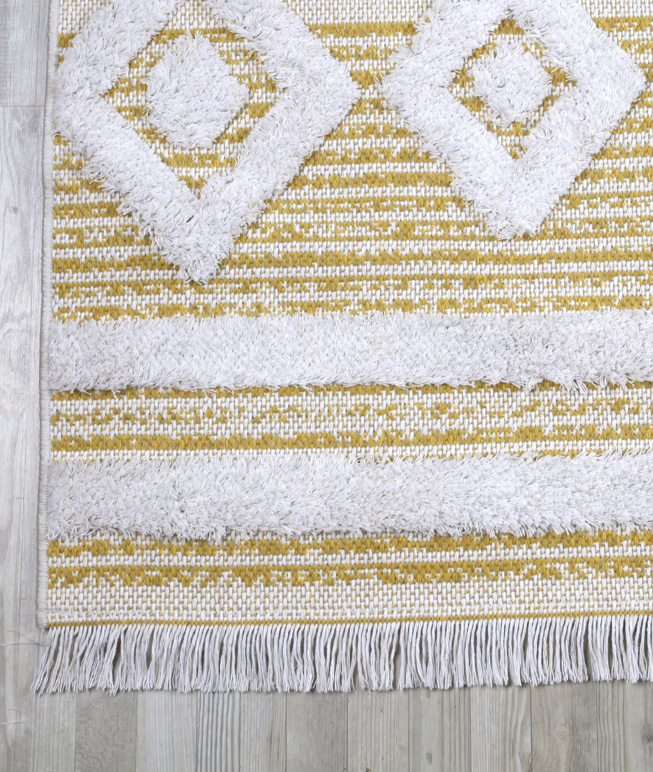Moroccotton Yellow Carpet 22322A