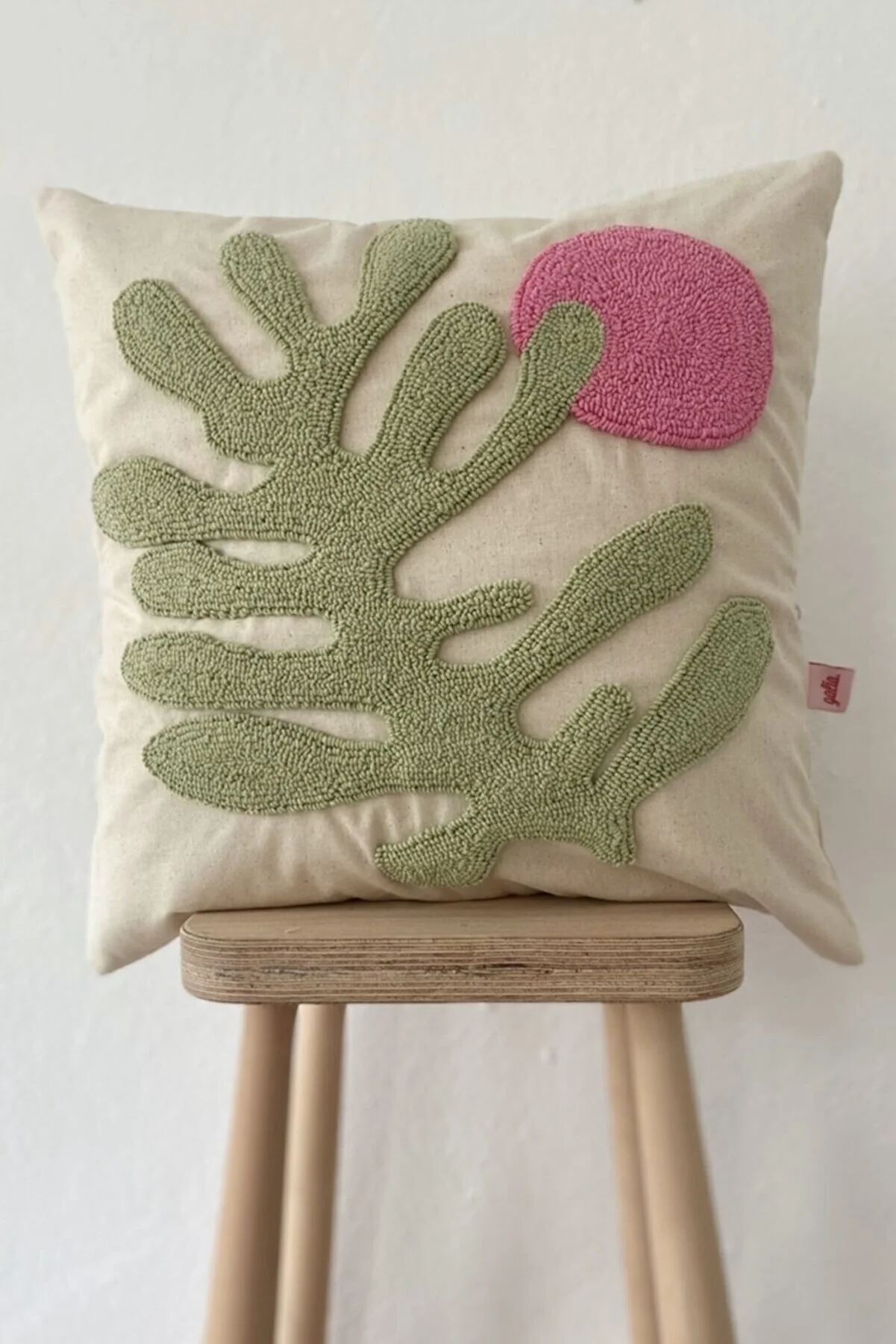 Nature Themed Punch Cushion Pillow Cover