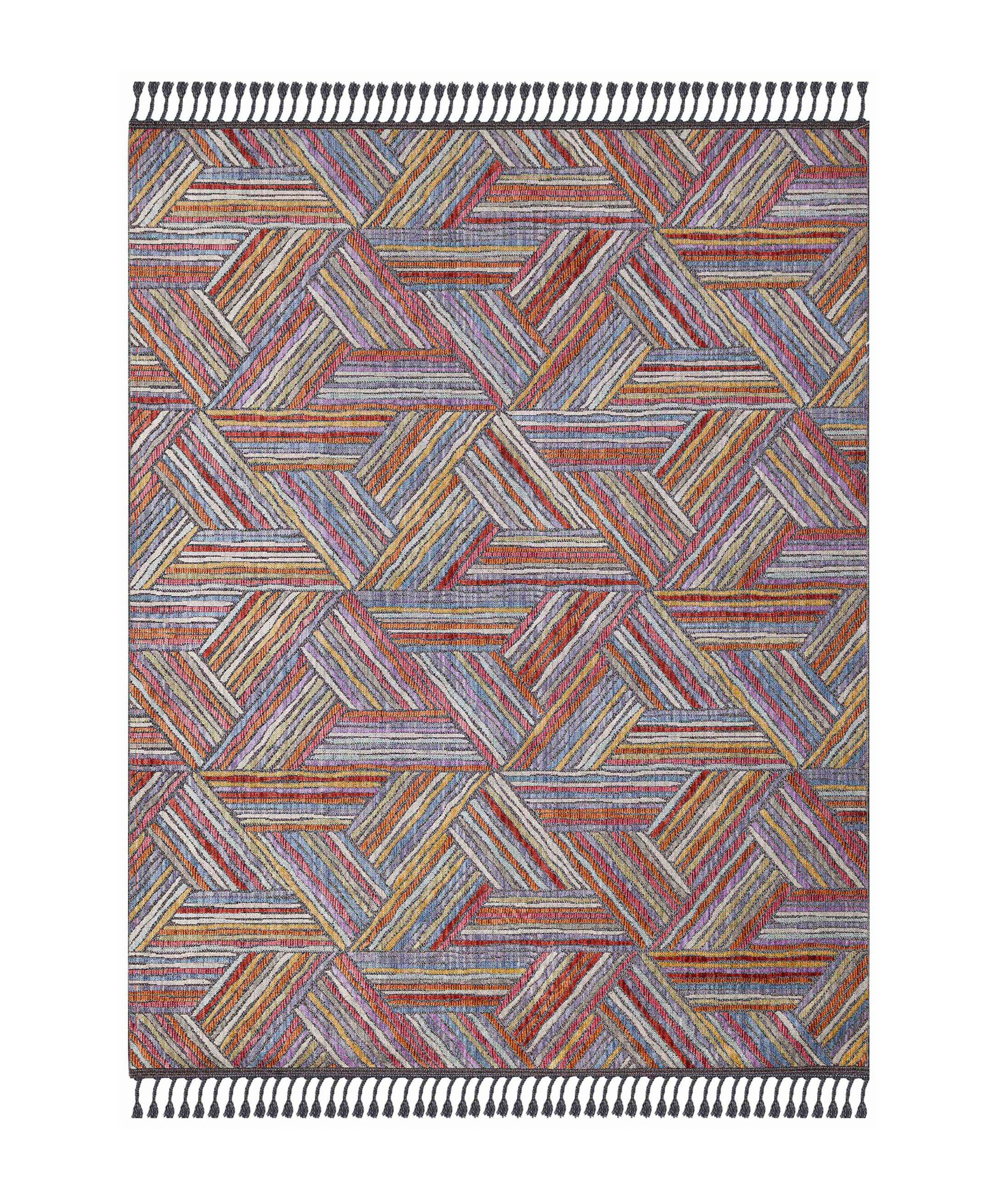Retro Multicolor Carpet 30262A