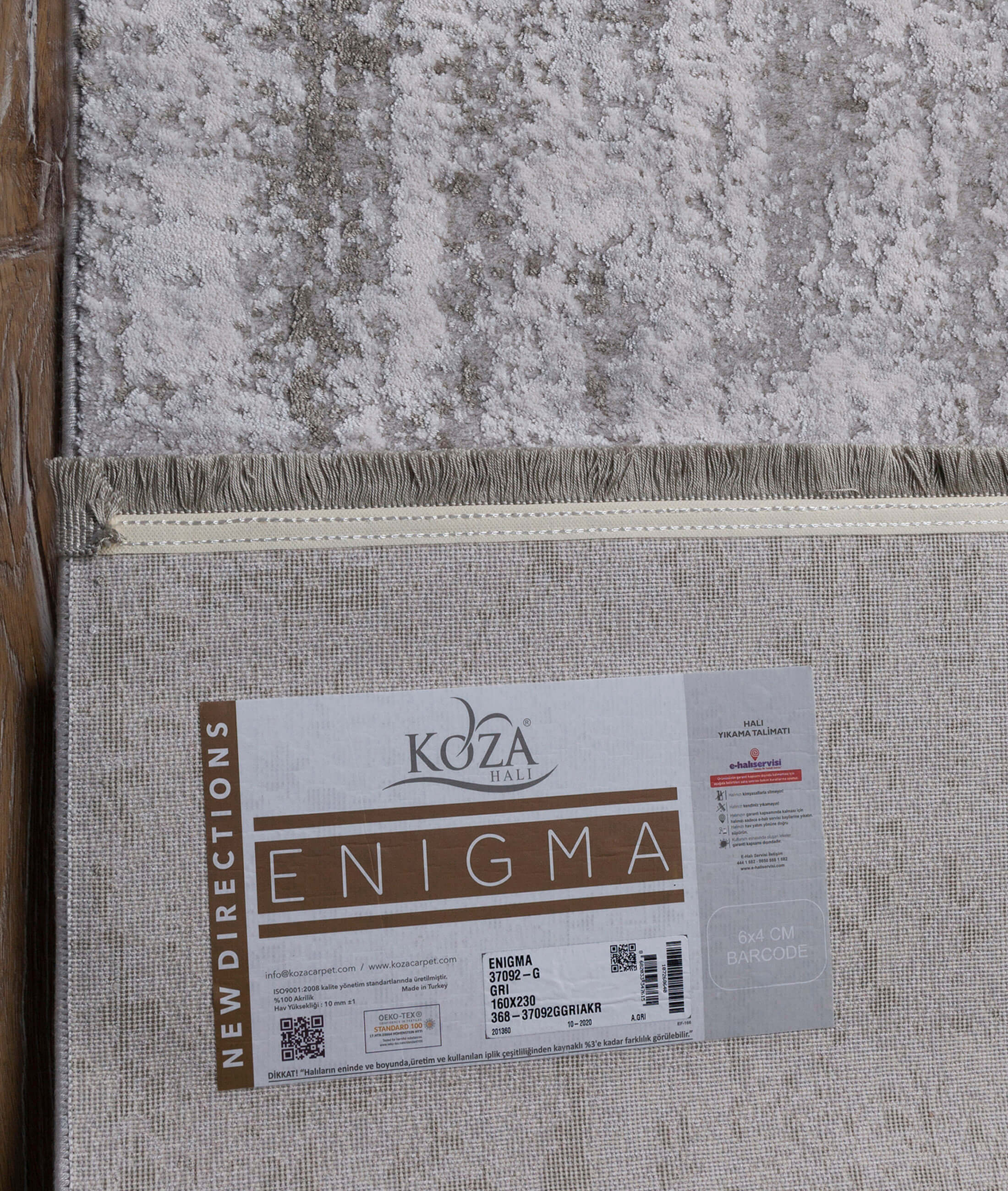 Enigma Gray Carpet 37092