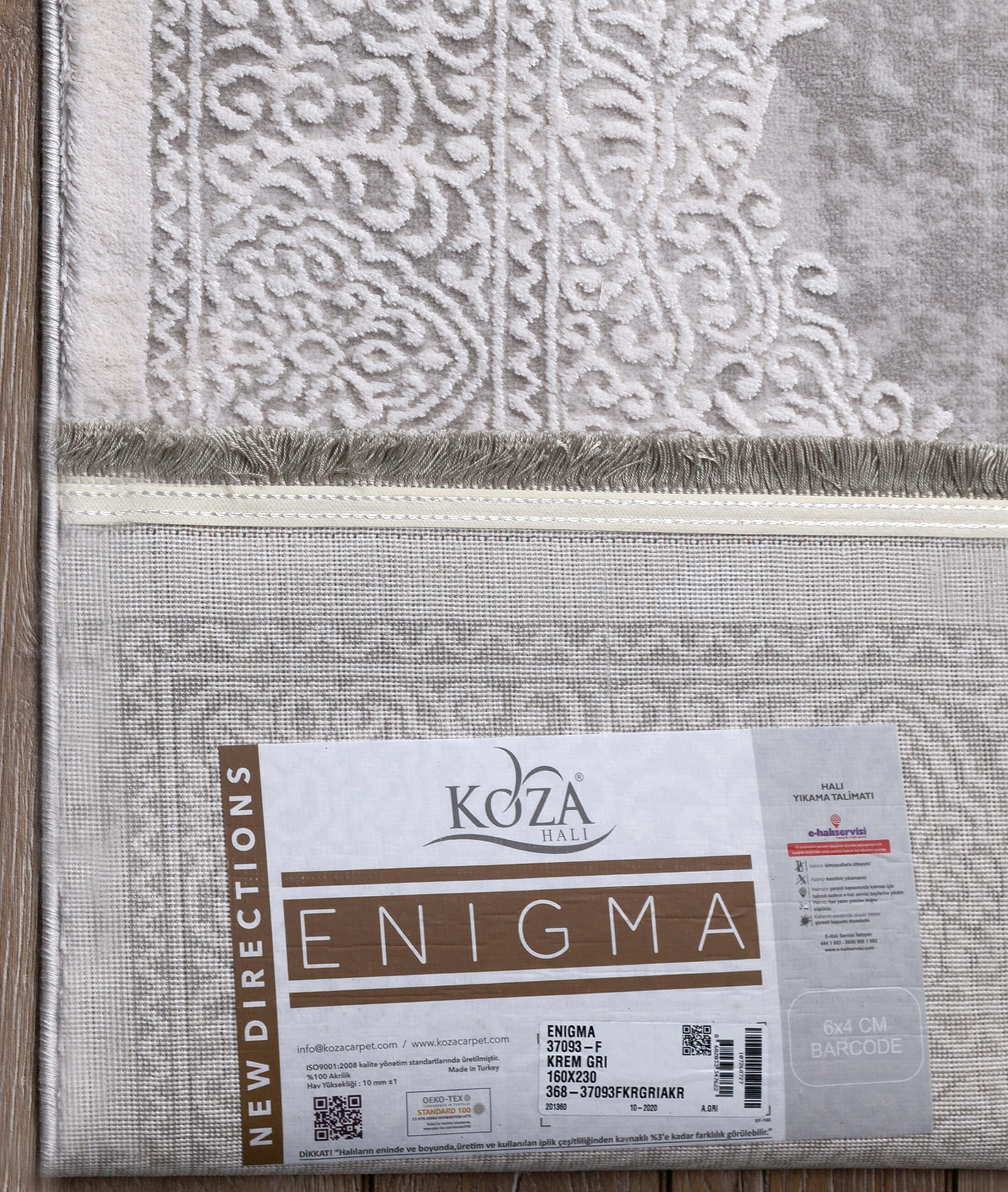 Enigma Gray Carpet 37093