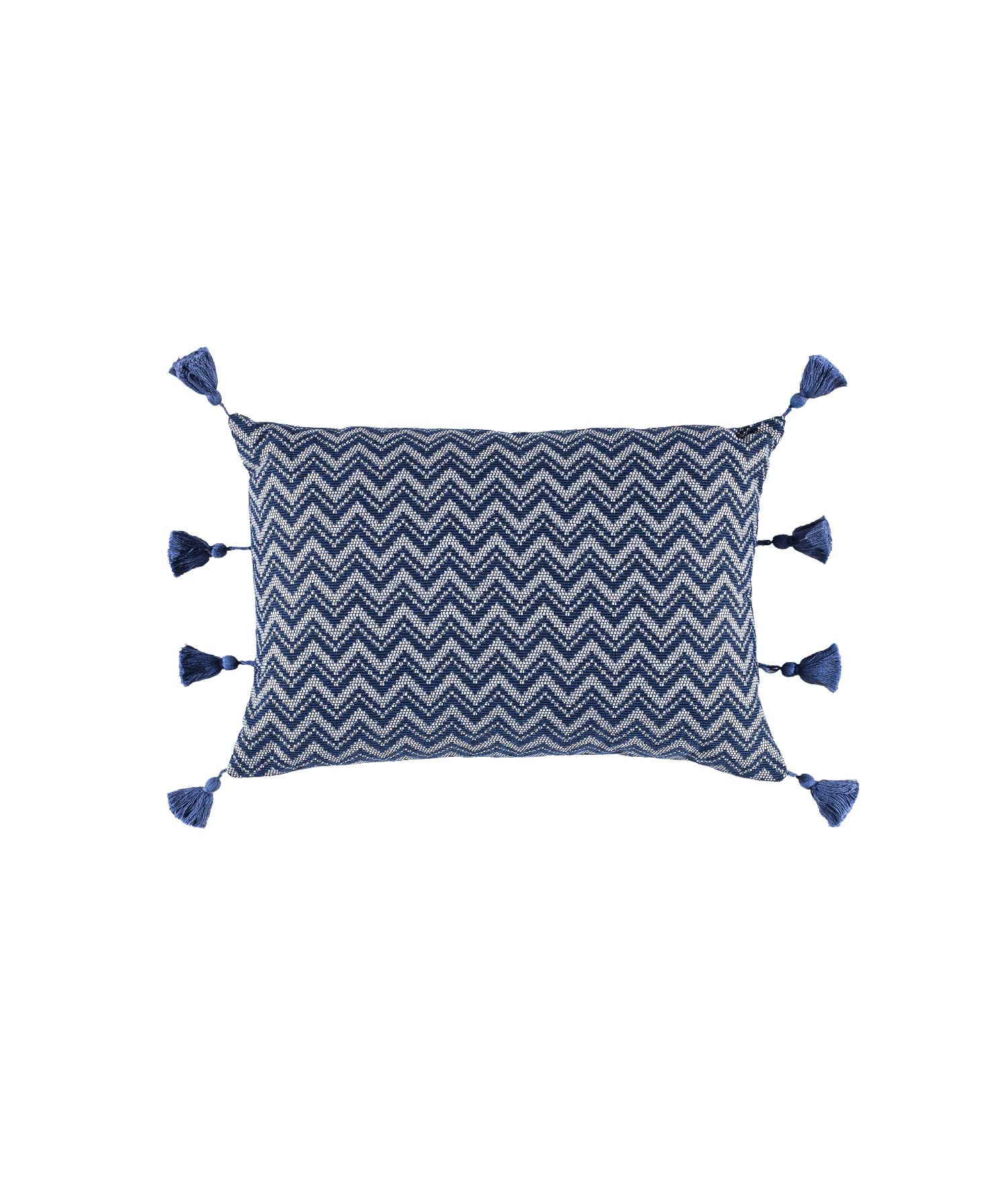 Tilla Blue Zigzag Pattern 40x60 Cushion Cover 4446A
