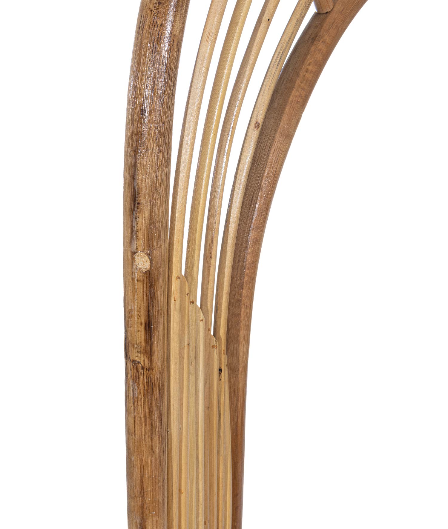 Meander Handmade Natural Weave Rattan Decorative Full Length Mirror 70x180cm