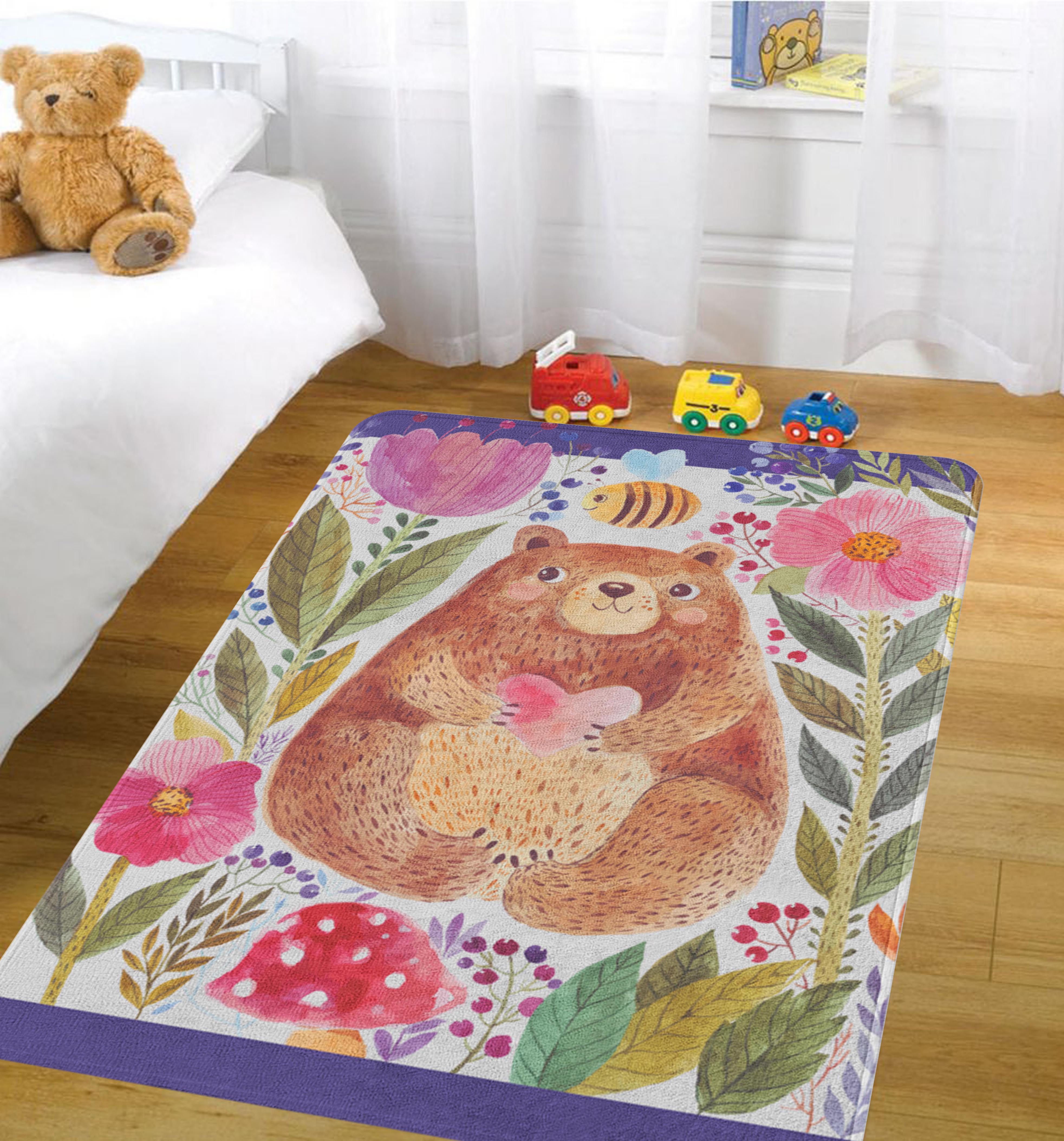 Children's rug Bear Love 
